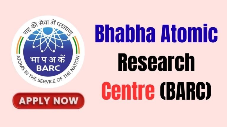 BARC Scientist Recruitment 2026